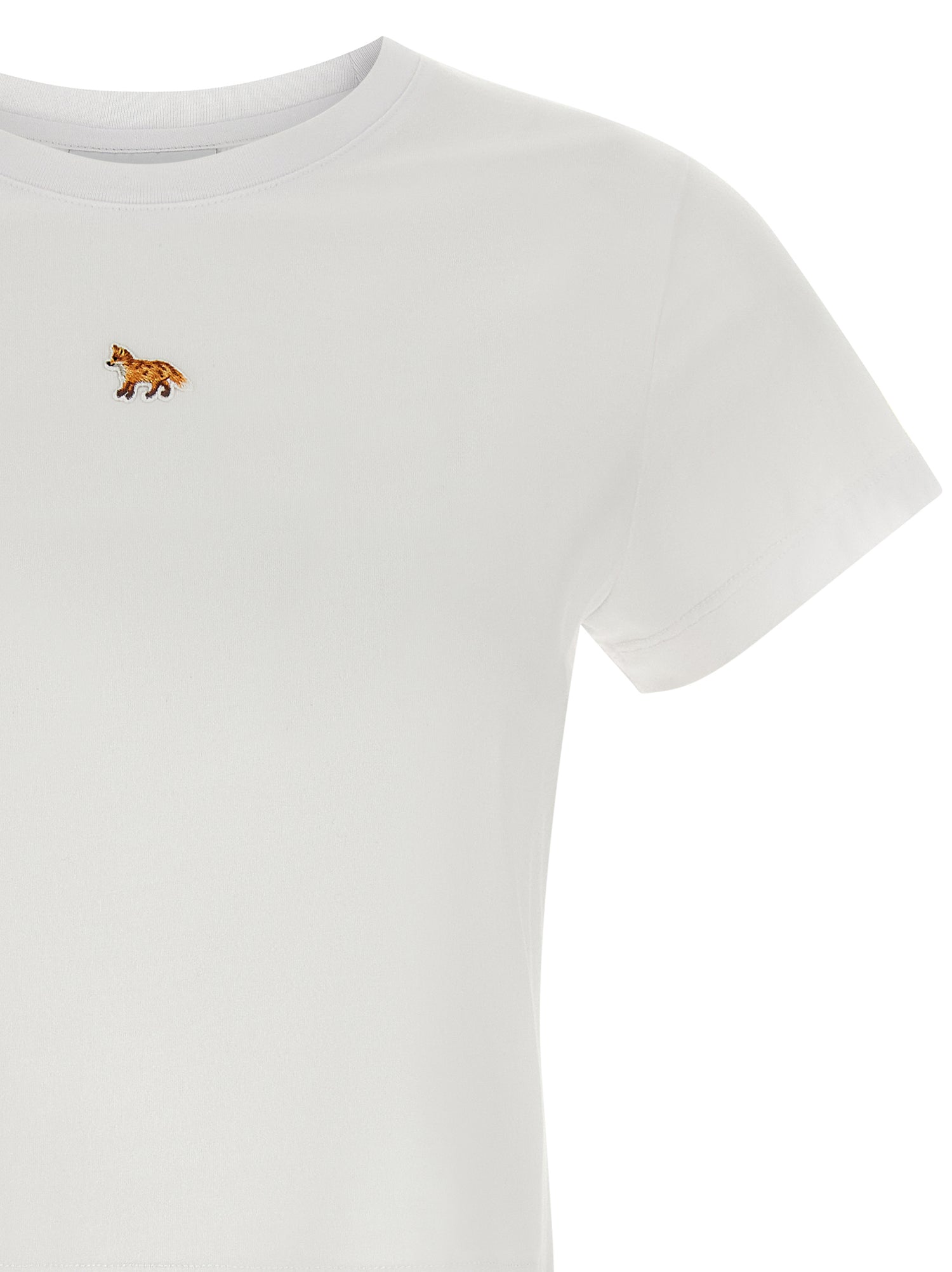 Maison Kitsuné Baby Fox Cropped T-shirt