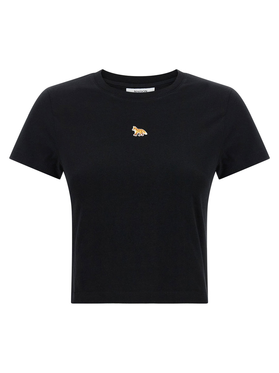 Maison Kitsuné Baby Fox Cropped T-shirt