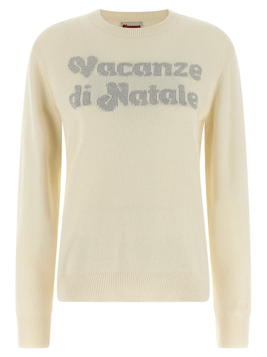 MC2 Saint Barth New Queen Vacanze Di Natale Wool Blend Sweater For Women Limited Edition Christmas Luxury Knit