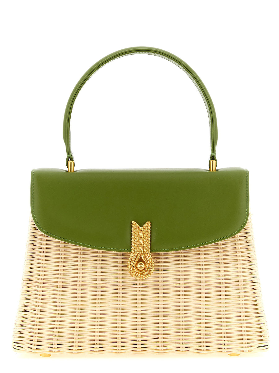 Daniele Amato Queen Rattan Handbag