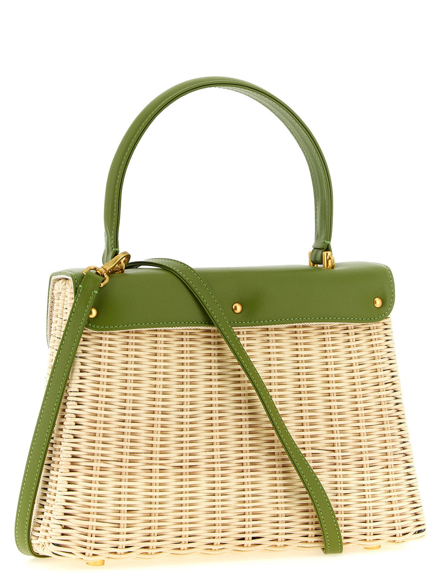 Daniele Amato Queen Rattan Handbag