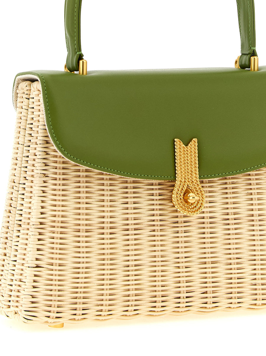 Daniele Amato Queen Rattan Handbag