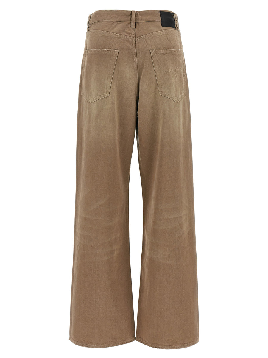 R13 Damon Pleated Jeans