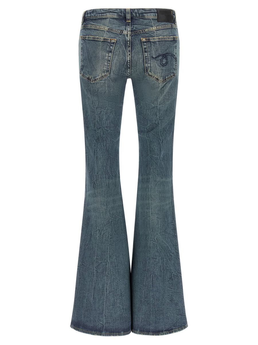 R13 Overflow Boy Flare Jeans