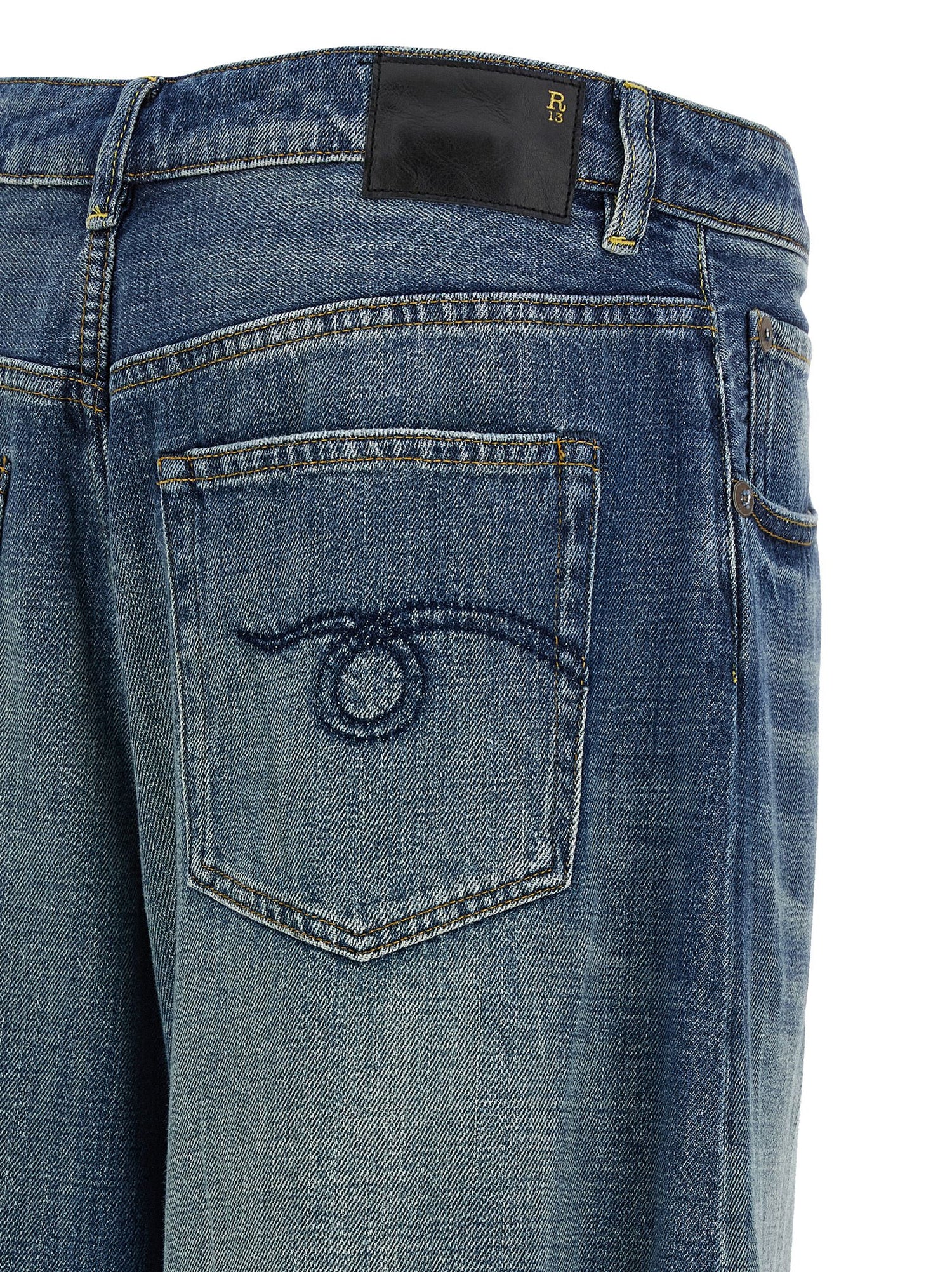 R13 Nico Wrap Jeans