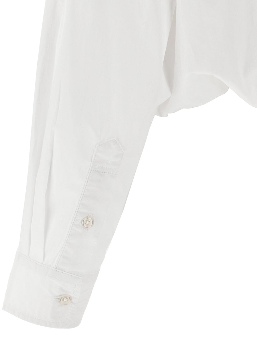 R13 Crossover Bubble Shirt