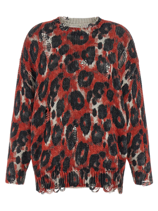 R13 Torn Sweater