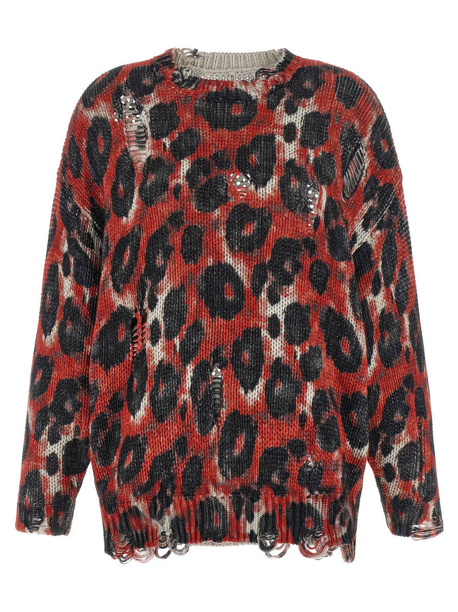 R13 Torn Sweater