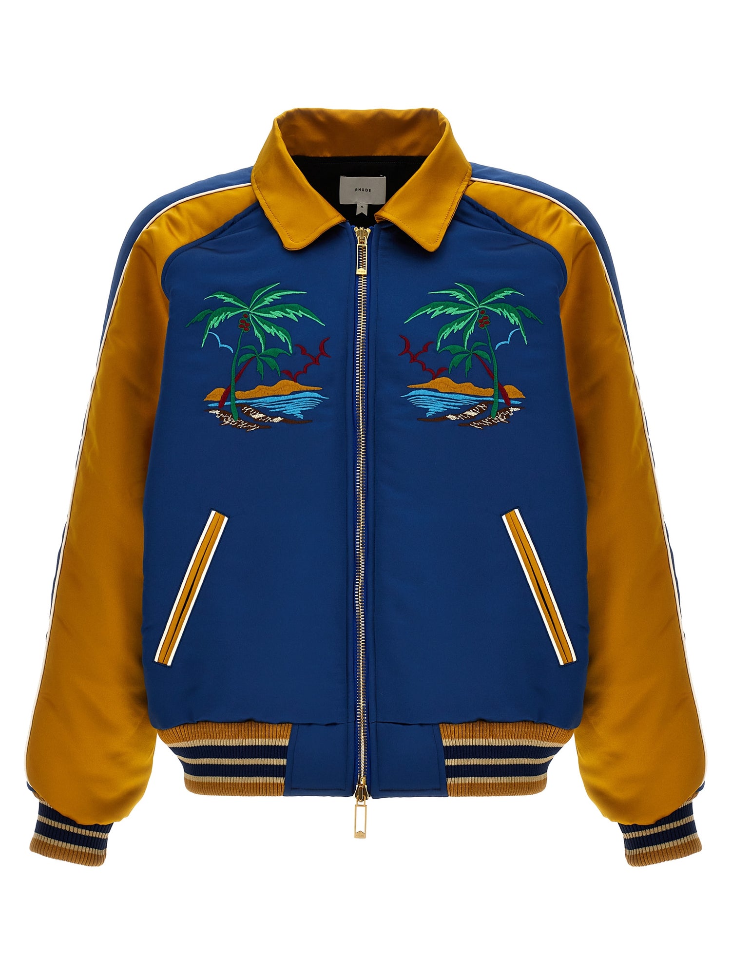 Rhude Palm Eagles Souvenir Bomber Jacket