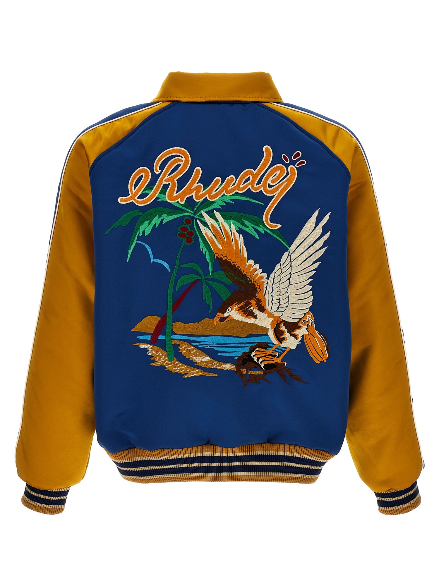 Rhude Palm Eagles Souvenir Bomber Jacket