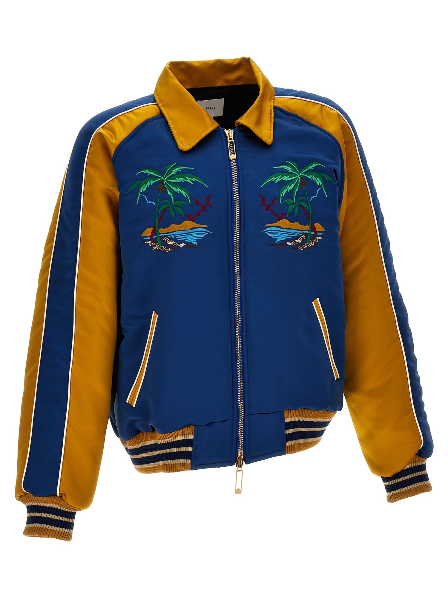 Rhude Palm Eagles Souvenir Bomber Jacket