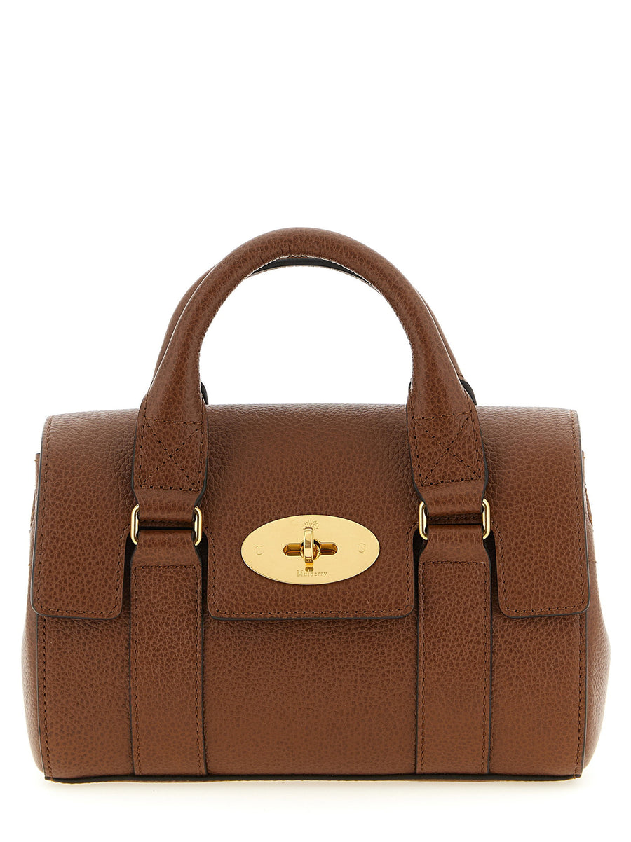 Mulberry Mini Bayswater Love Bag Calfskin Leather Compact Shoulder Bag For Women Timeless