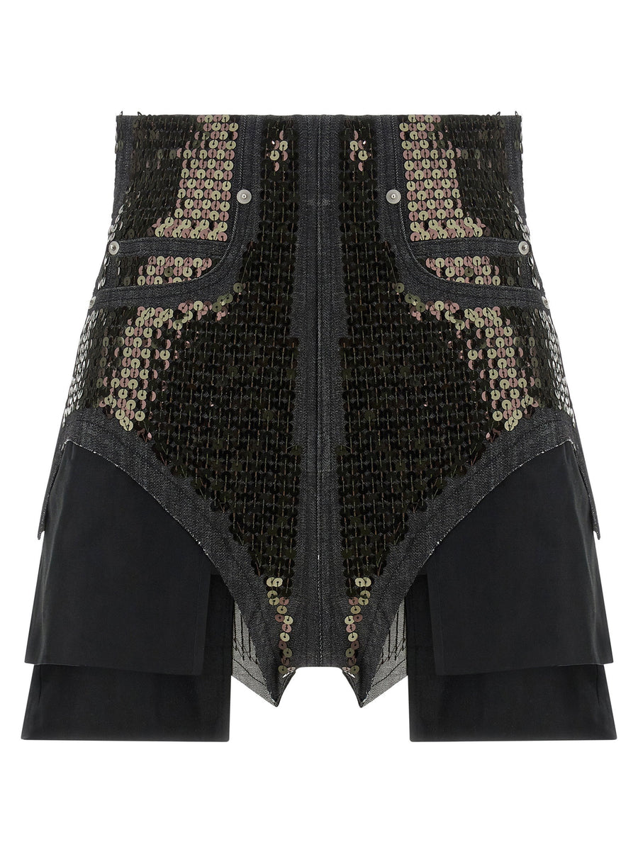Rick Owens Dirt Cuoffs Shorts