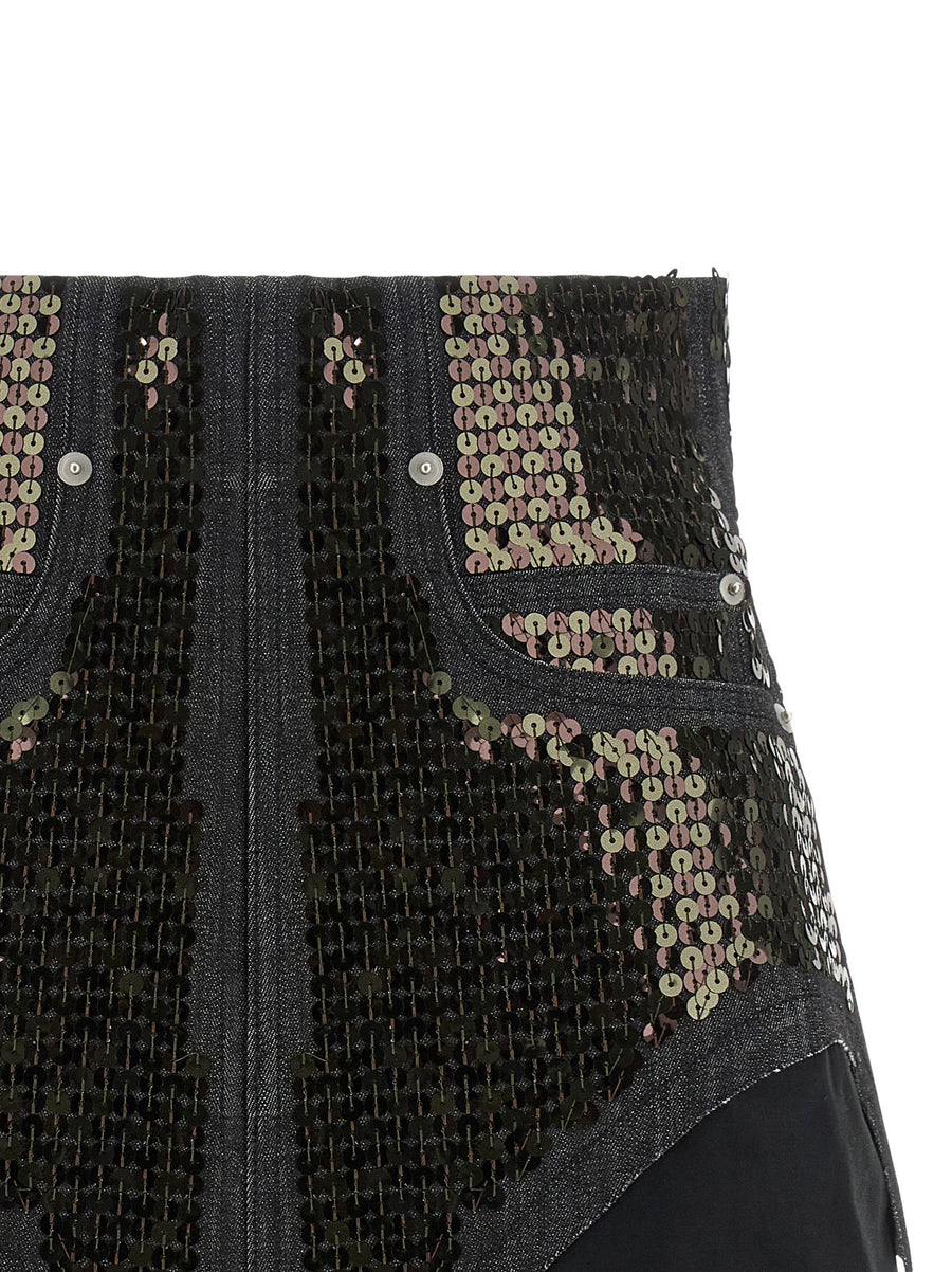 Rick Owens Dirt Cuoffs Shorts