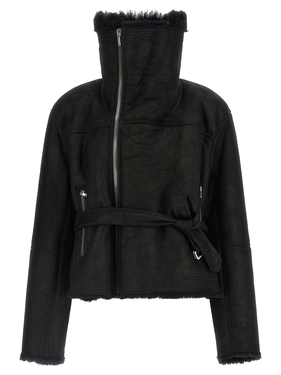 Rick Owens Cropped Flight Jacket