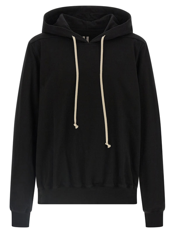 Rick Owens Temple Of Love Hoodie Owenscorp Temp Heavy Cotton Jersey With Dropped Shoulders For Men Luxury Streetwear