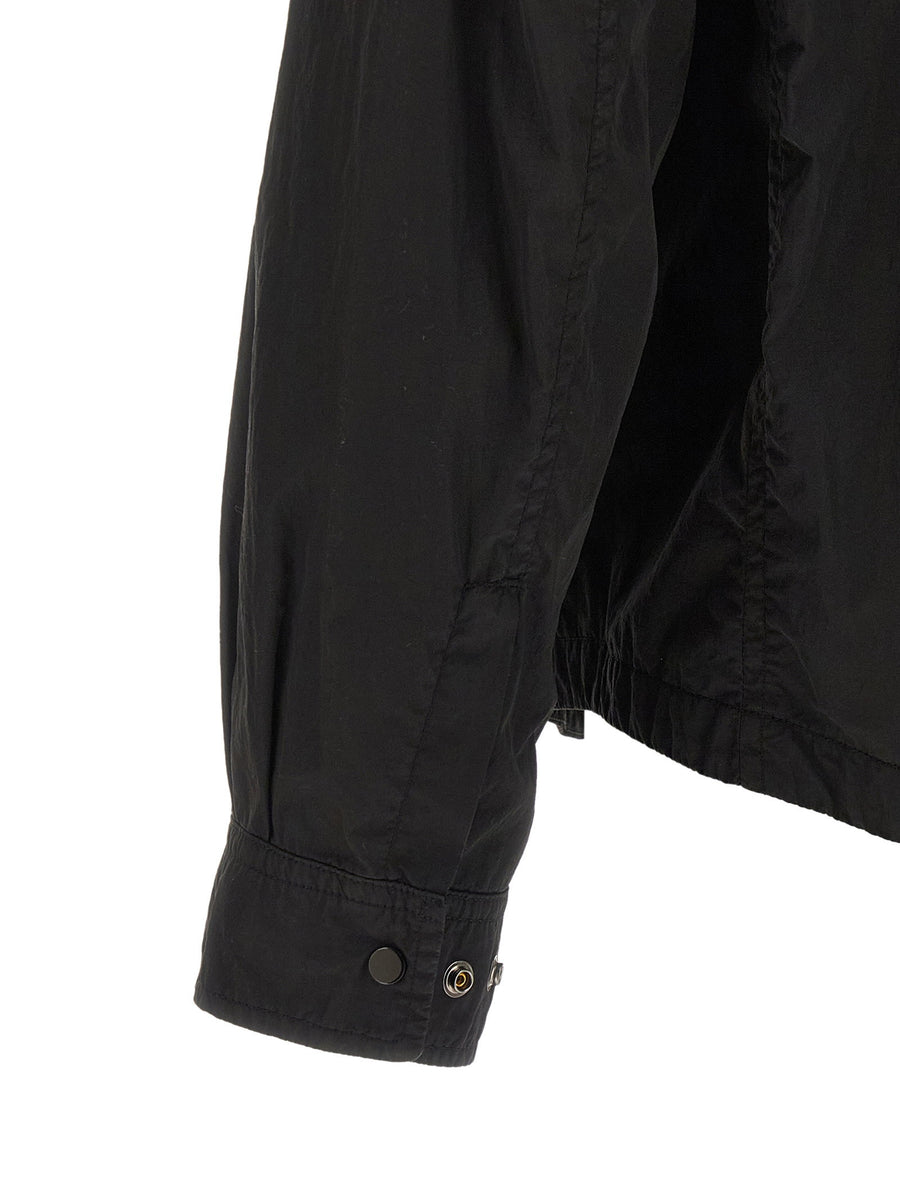 C.P. Company Chrome-r Overshirt For Men Garment-Dyed Durable Polyamide With Recycled Nylon Techwear
