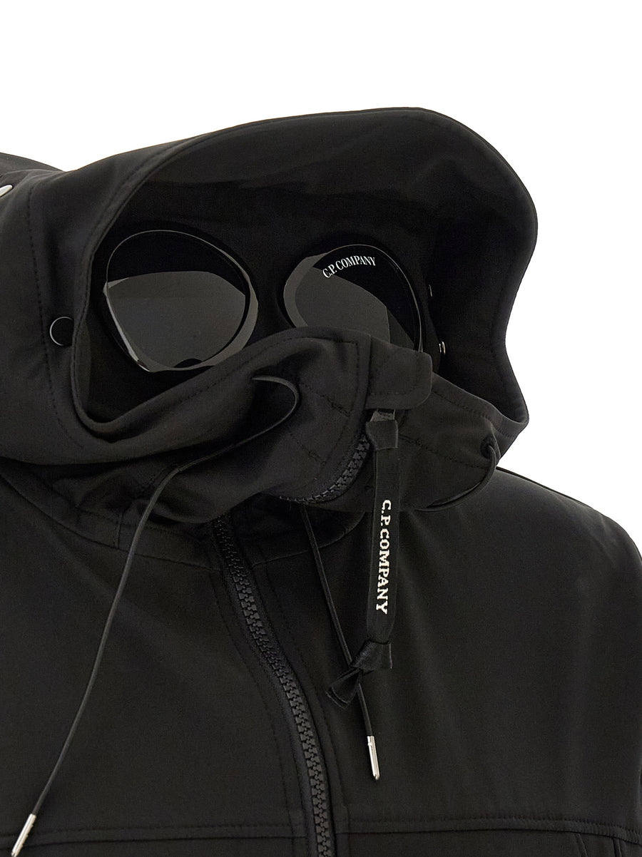 C.P. Company Shell-r Jacket Weatherproof Three-Layer Softshell For Urban Men Premium Weatherproof Outerwear