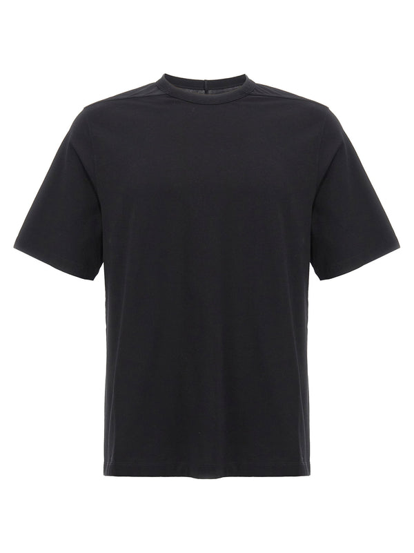 Rick Owens Brad T Shirt Black 100 Percent Cotton Crewneck Short Sleeve Topwear