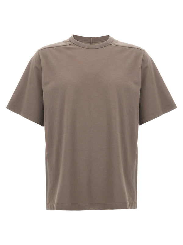 Rick Owens Brad T Shirt Cotton Crewneck Short Sleeve Gray