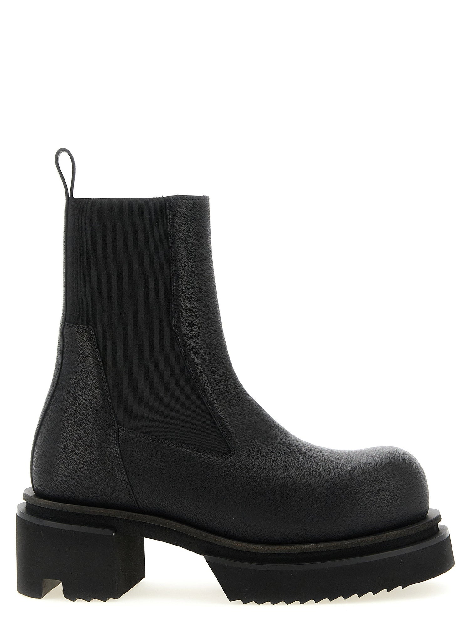 Rick Owens Beatle Bogun Ankle Boots