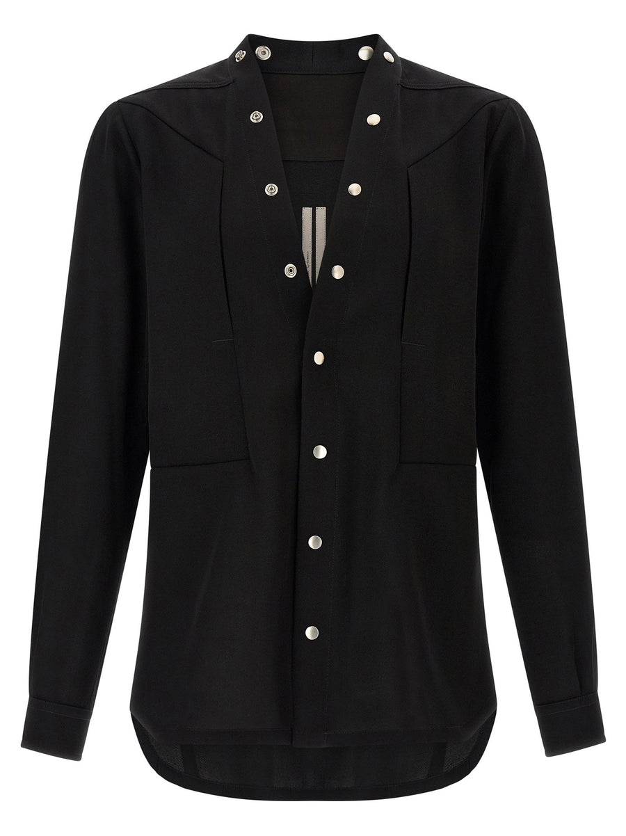 Rick Owens Larry Frogpocket Shirt