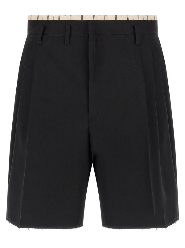 Maison Margiela Bermuda Shorts Luxe Lining Insert For Women