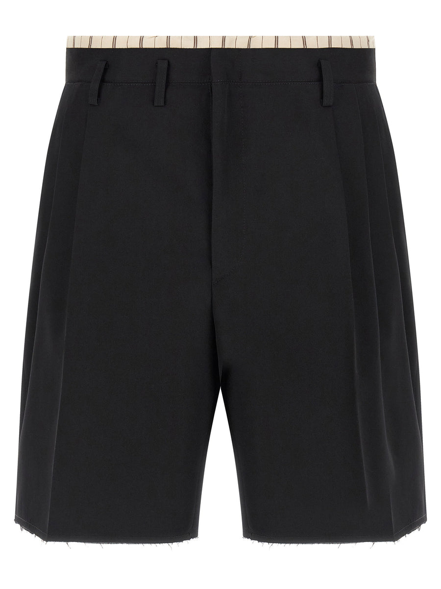 Maison Margiela Bermuda Shorts Luxe Lining Insert For Women