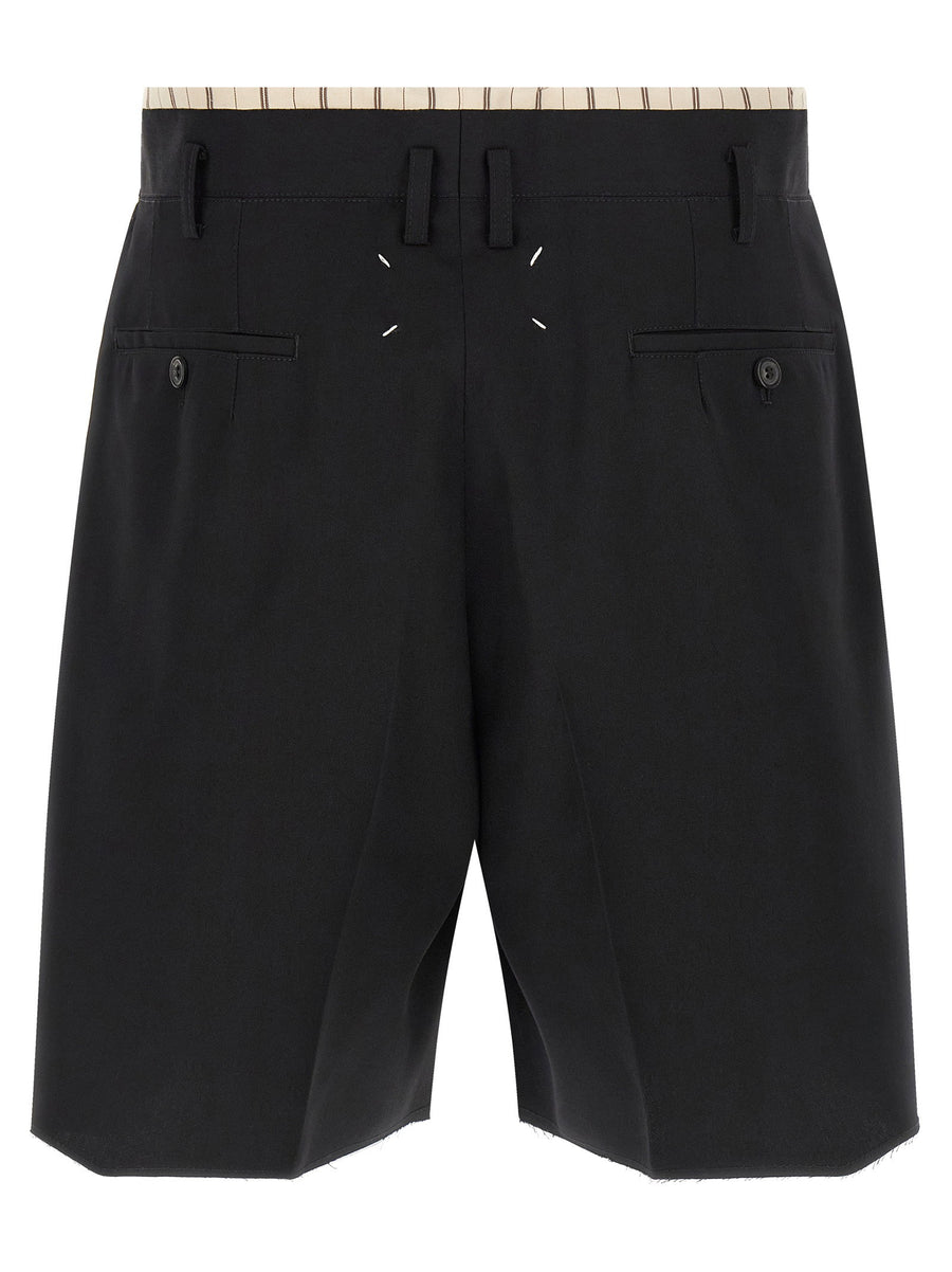 Maison Margiela Bermuda Shorts Luxe Lining Insert For Women