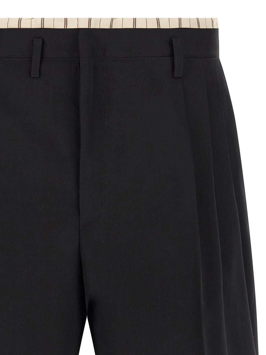 Maison Margiela Bermuda Shorts Luxe Lining Insert For Women