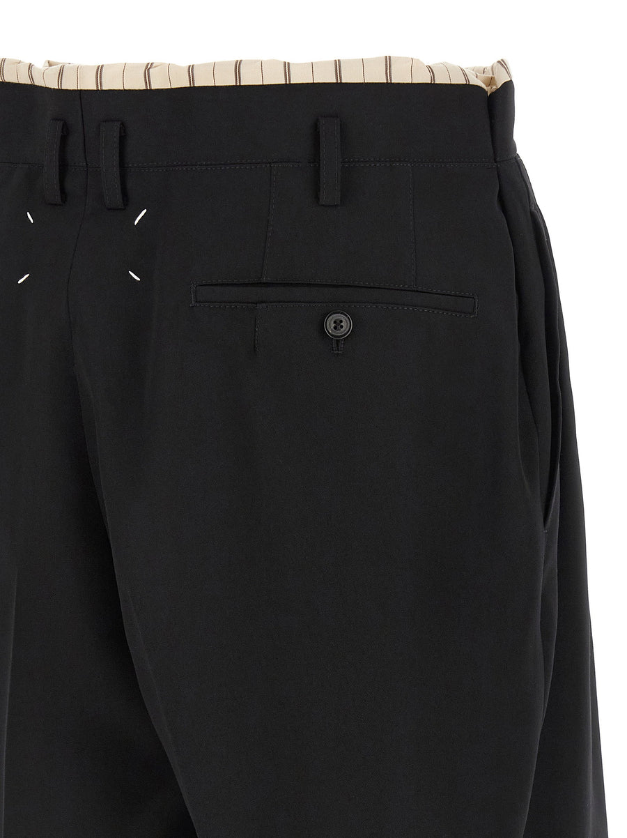 Maison Margiela Bermuda Shorts Luxe Lining Insert For Women
