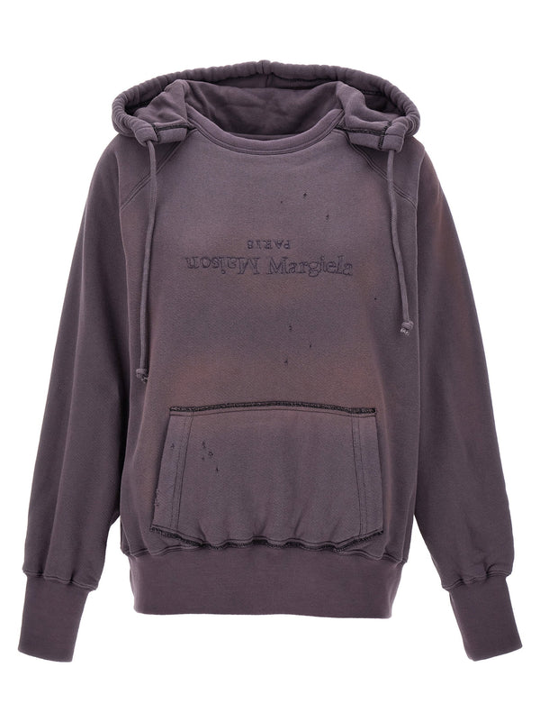 Maison Margiela Logo Reverse Hoodie