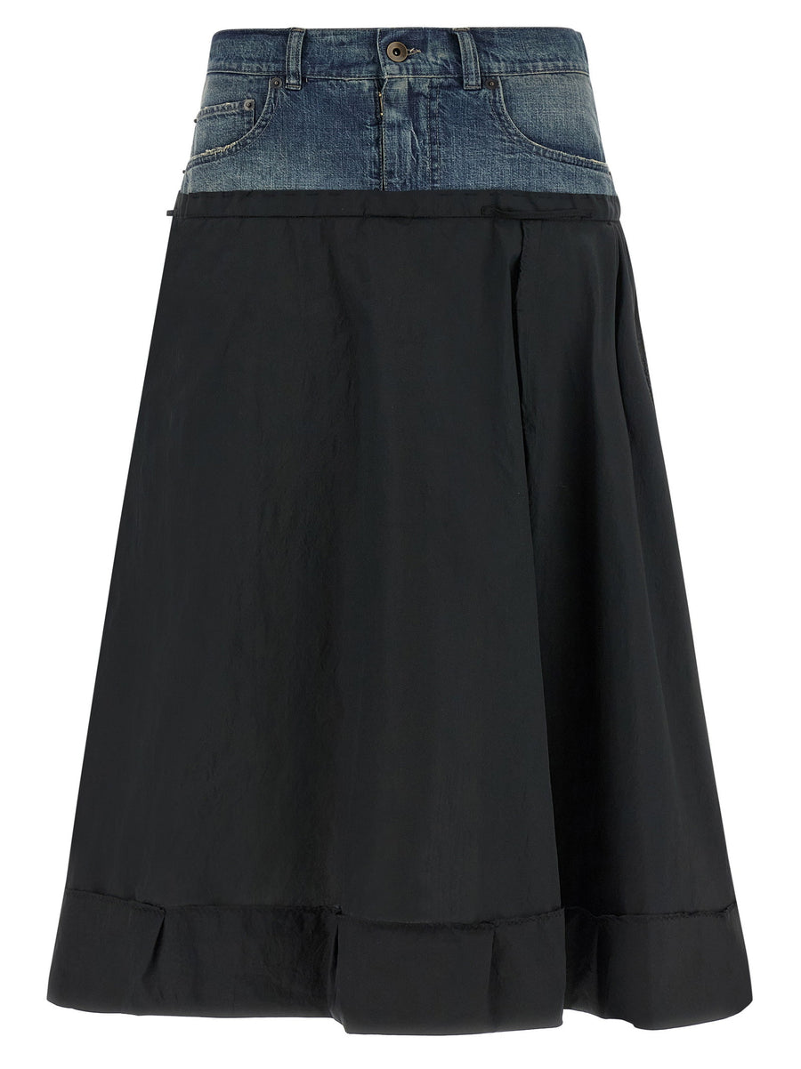 Maison Margiela Denim Insert Skirt