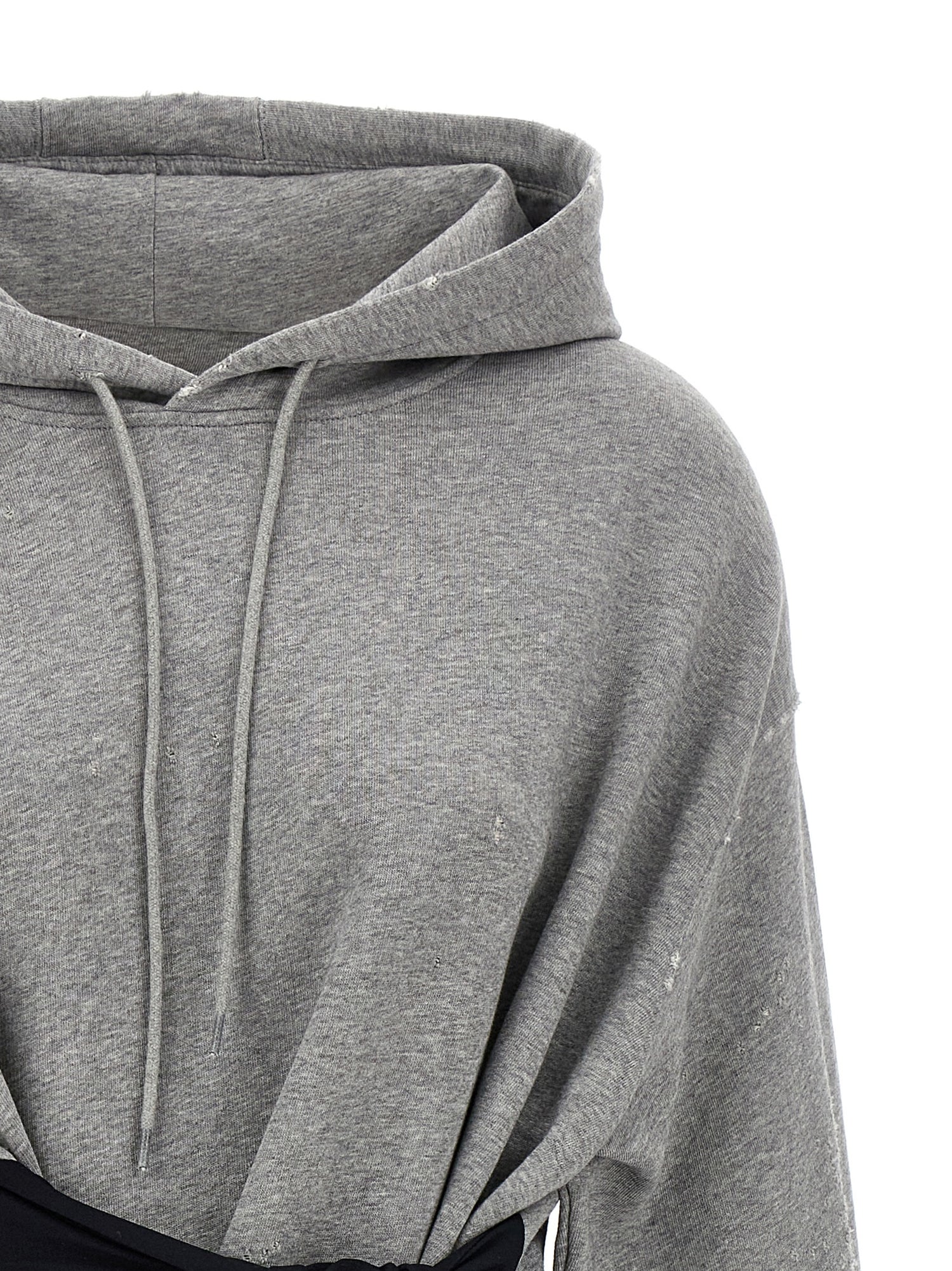 Mm6 Maison Margiela Hoodie Dress With Gloves