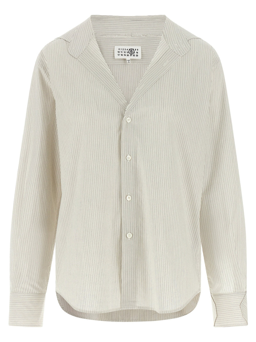 Mm6 Maison Margiela Trompe Loeil Collar Shirt