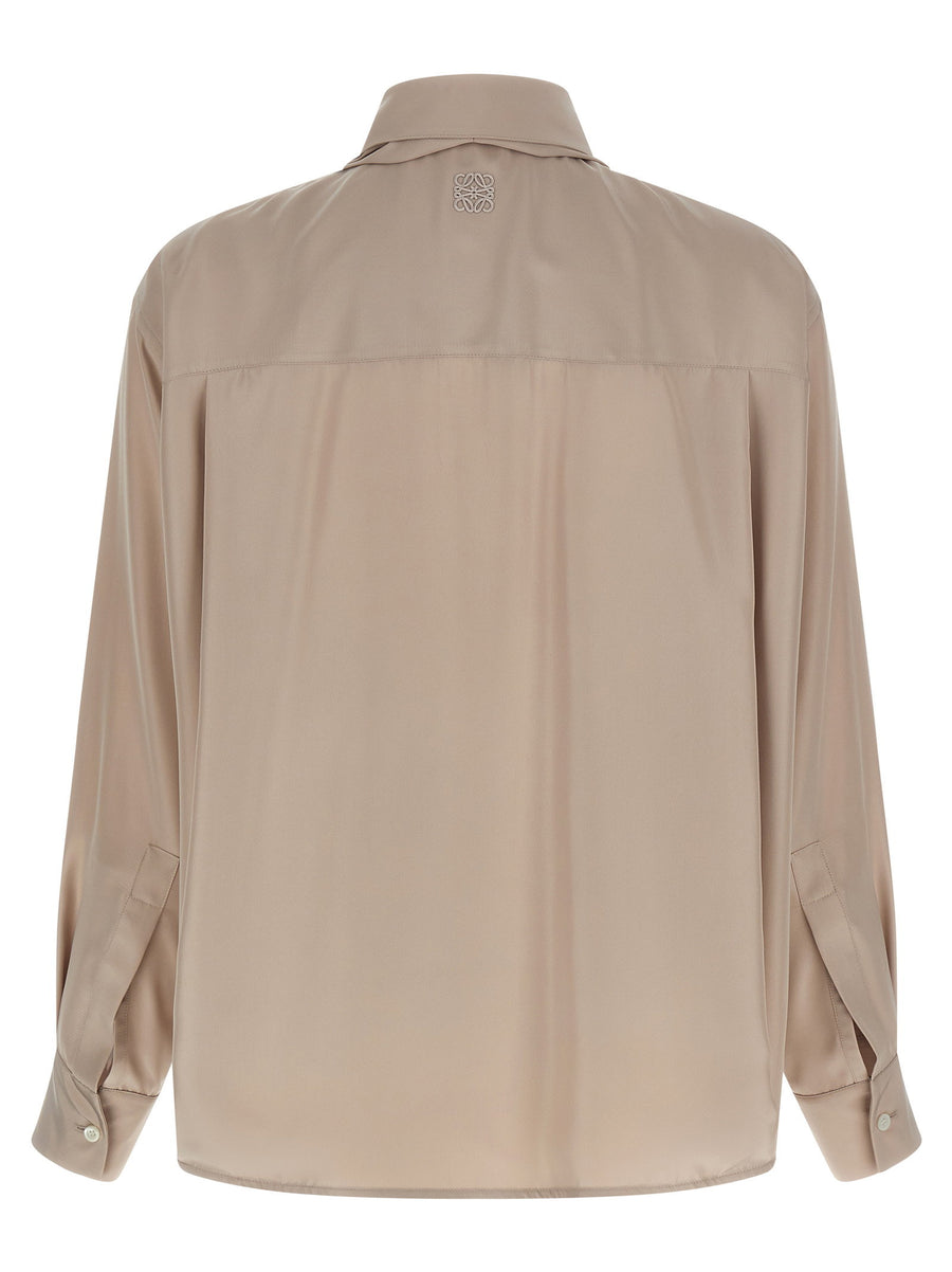 Loewe Silk Draped Shirt