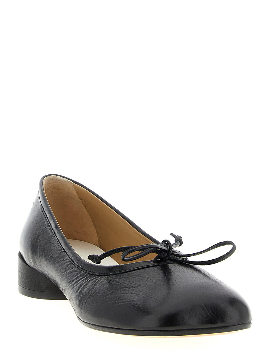 Mm6 Maison Margiela Anatomic Ballet Flats Calfskin Leather