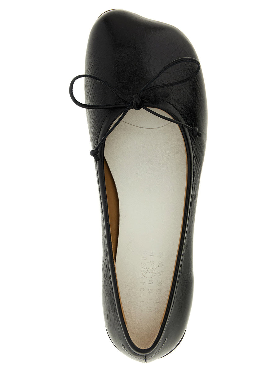Mm6 Maison Margiela Anatomic Ballet Flats Calfskin Leather