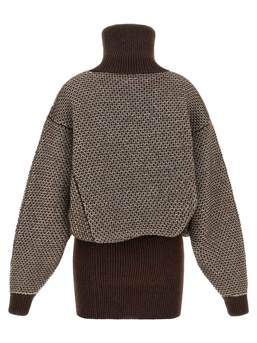 Mm6 Maison Margiela Numeric Signature Mm6 Reversible Dress