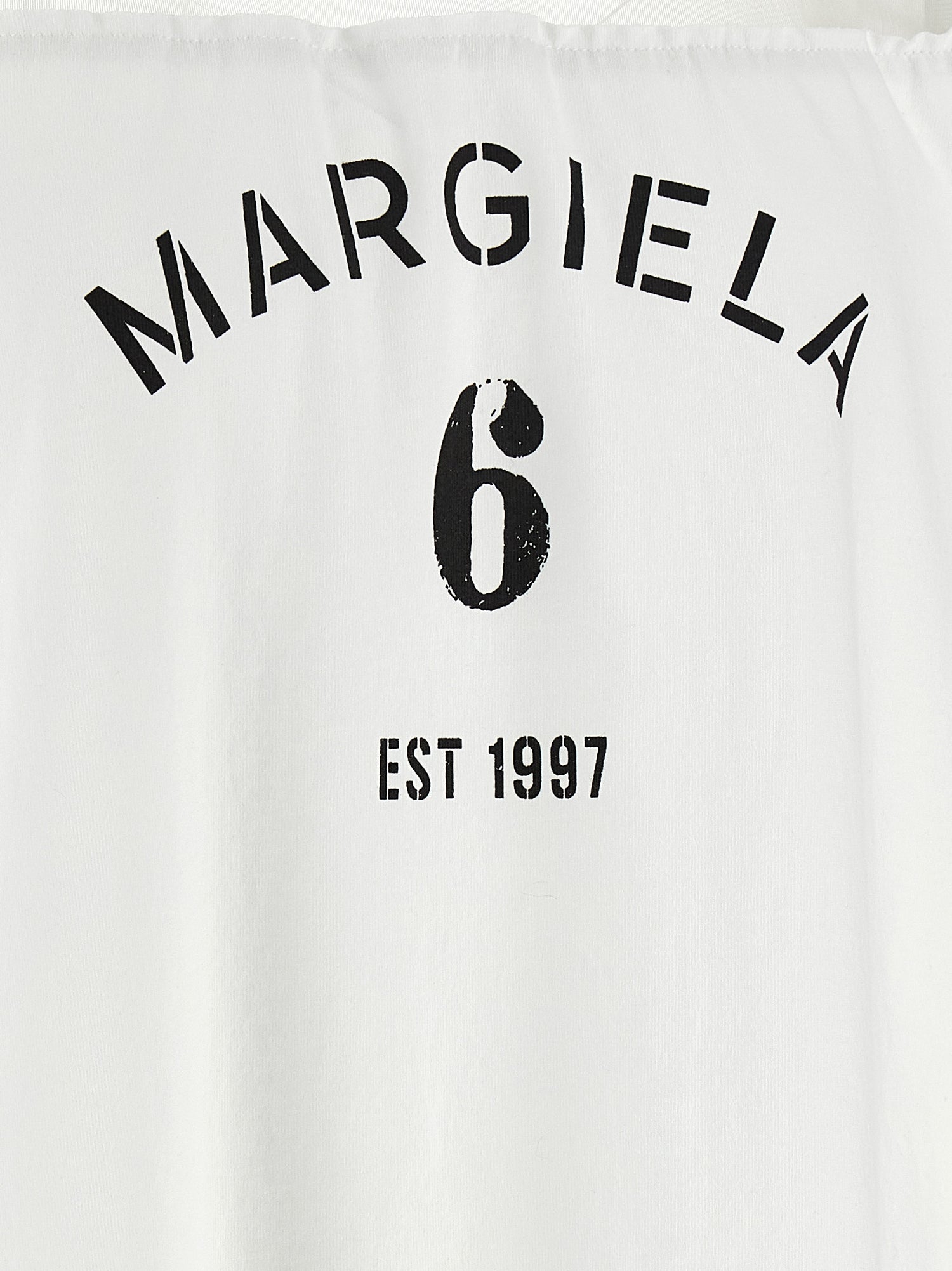 Mm6 Maison Margiela Tulle Insert T-shirt