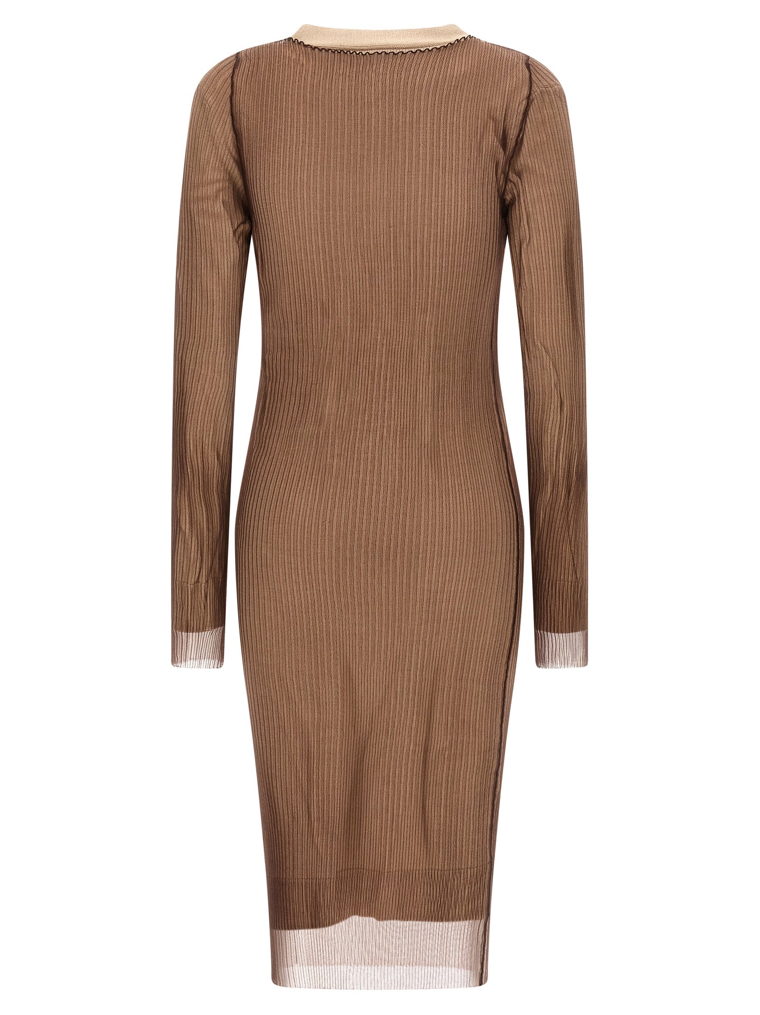 Mm6 Maison Margiela Trapped Double Layer Dress