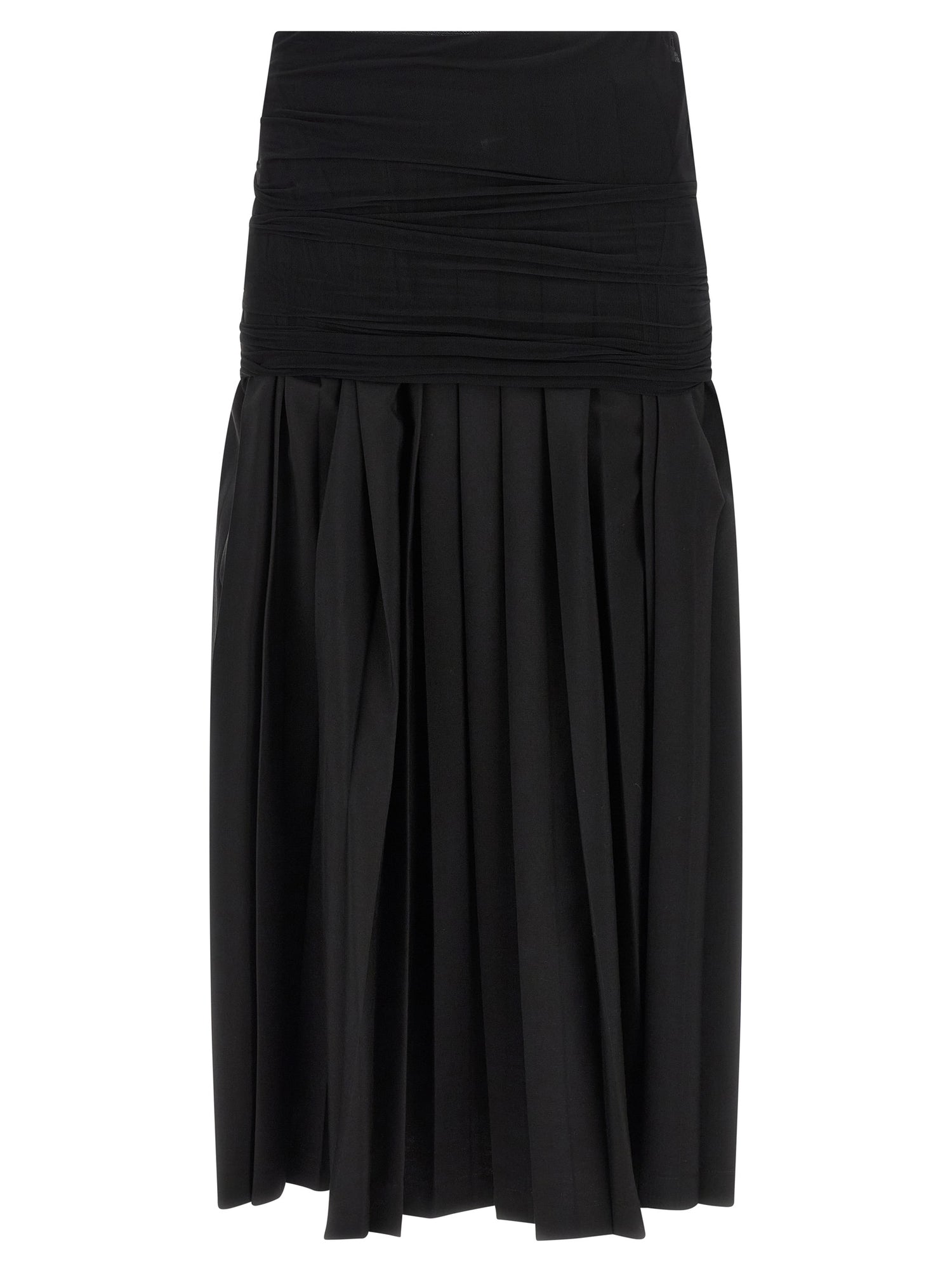Mm6 Maison Margiela Double Layer Skirt