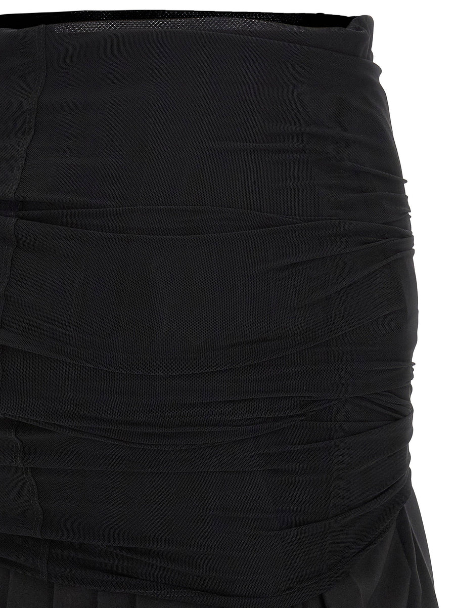 Mm6 Maison Margiela Double Layer Skirt