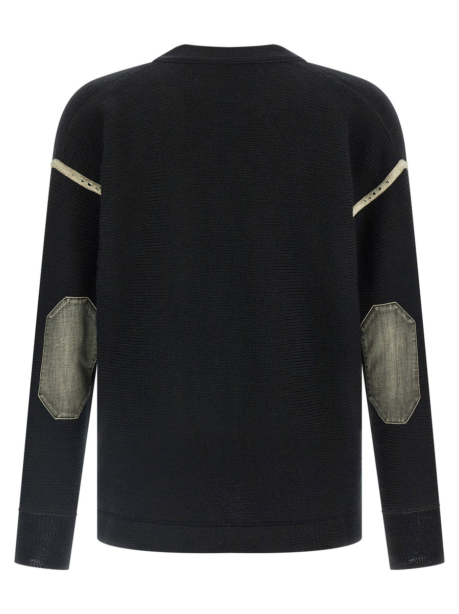 Maison Margiela Elbow Patch Cardigan