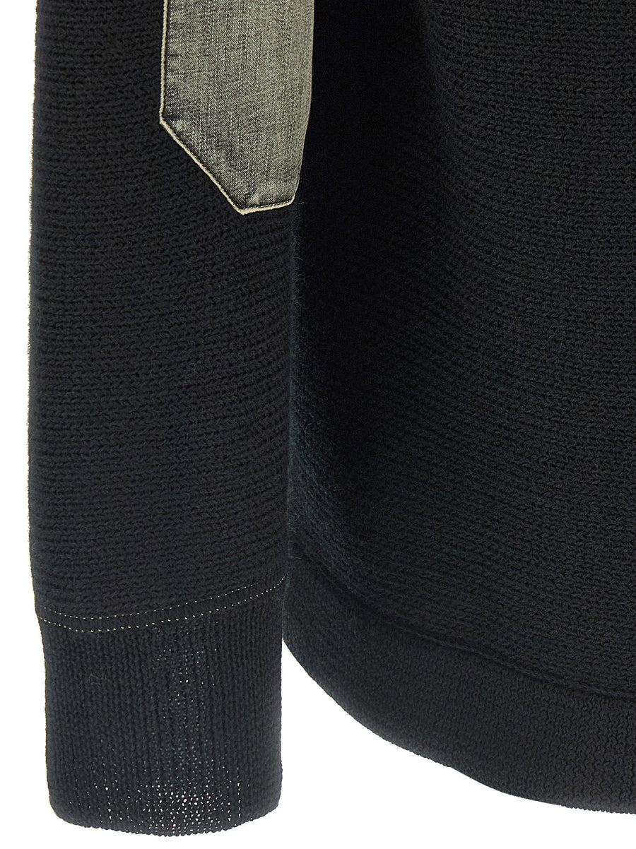 Maison Margiela Elbow Patch Cardigan