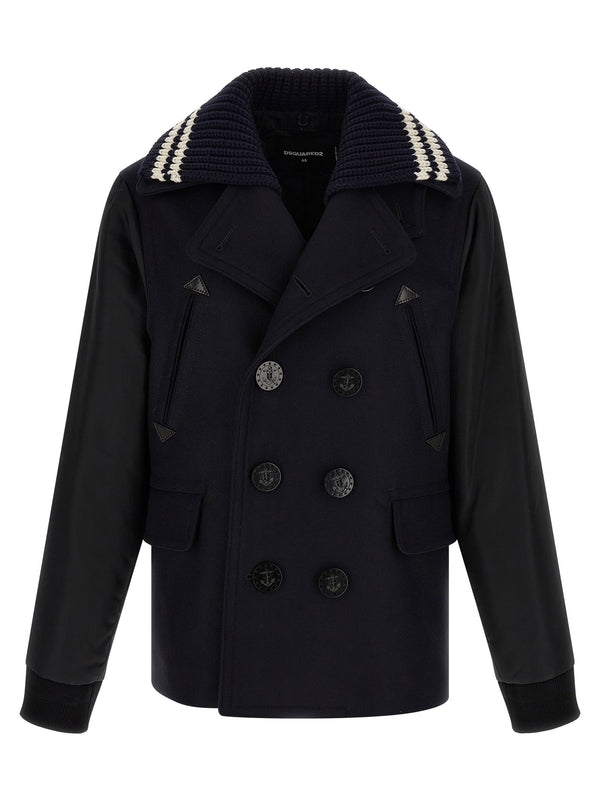 Dsquared2 Hybrid Peacoat Coat