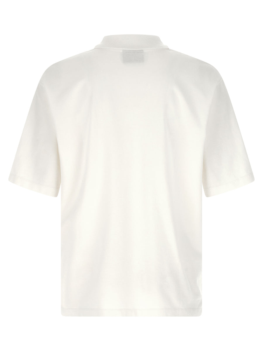 Dsquared2 Signature Polo Shirt For Men Premium 100 Percent Cotton White With Front Embroidery
