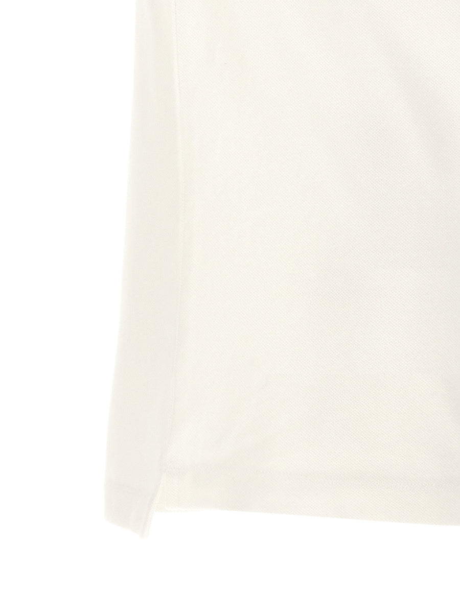 Dsquared2 Be Proud Cotton Pique Polo Shirt With Multicolor Shoulders