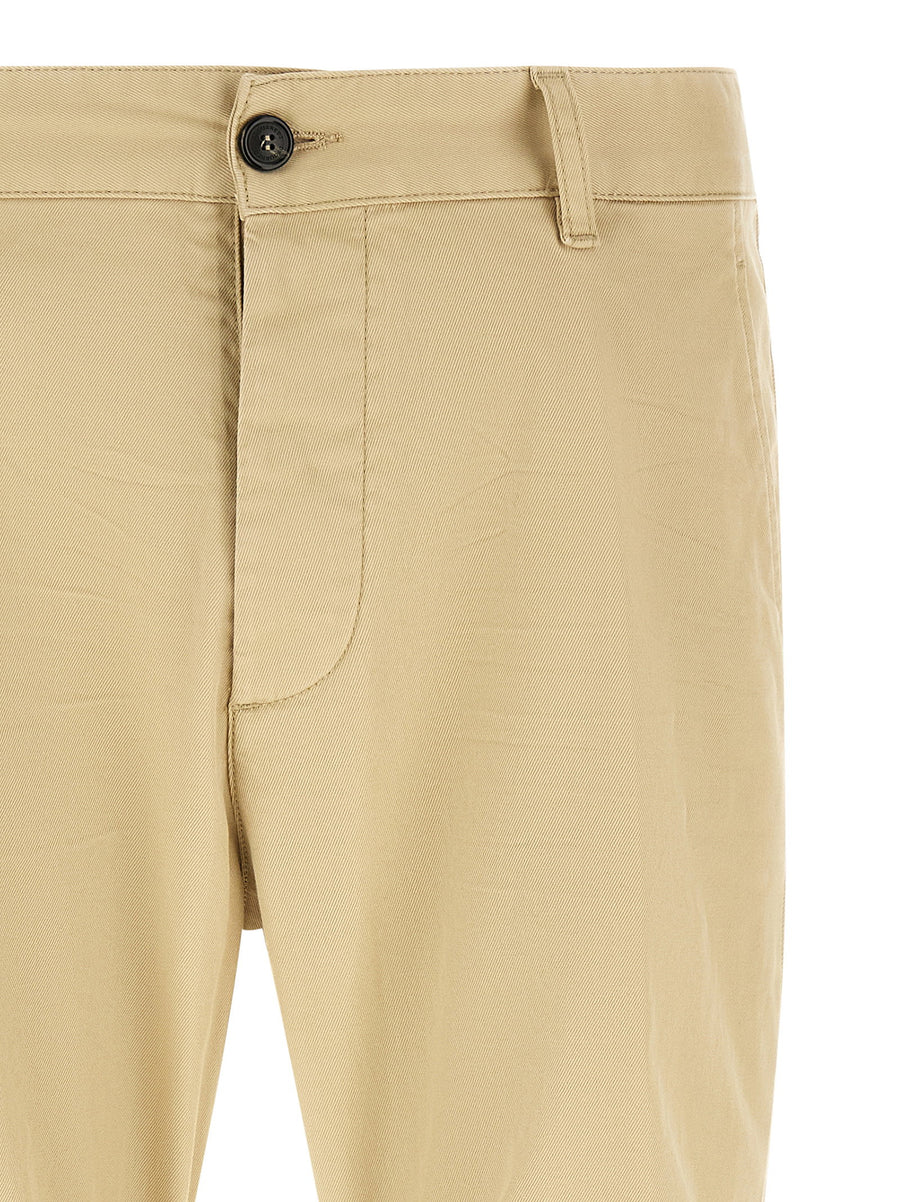 Dsquared2 Sexy Cargo Pants Beige Cotton Elastane Trousers