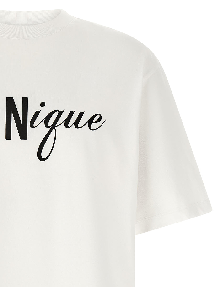 Dsquared2 Iconique T Shirt Men 100 Percent Cotton Jersey With Front And Back Prints Spring Summer 2026